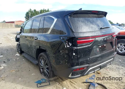 2024 Lexus Lx 600 F Sport z USA, uszkodzony, nr VIN JTJMB7CX3R4065974